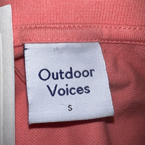 Outdoor Voices Brand New Birdie Cropped Polo - Picture 7 of 9